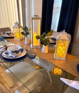Blue Tablescape 3 Portsmouth Virginia